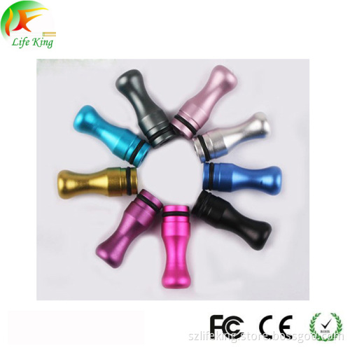Colorful 510/EGO/CE4 Atomizer Drip Tip New Products, Color Aluminum Drip Mouth, Round Nose